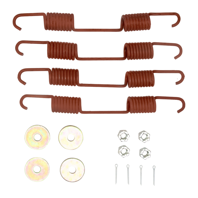 Mitsubishi FUSO FK Drum Brake Hardware Kit - Rear - R1 Concepts - `87-`00